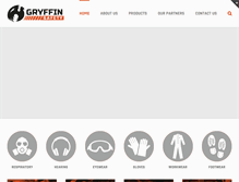 Tablet Screenshot of gryffinsafety.co.za